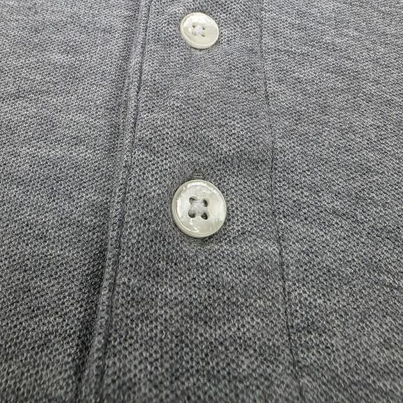 Vintage Ohio State Buckeyes Polo Shirt Men Medium Gray NCAA Football Embroidered - Picture 10 of 16